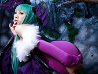 [Cosplay] [nonsummerjack (non)] - TAG COMMUNICATION (The King of Fighters, Darkstalkers)