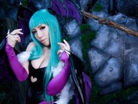 [Cosplay] [nonsummerjack (non)] - TAG COMMUNICATION (The King of Fighters, Darkstalkers)
