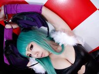 [Cosplay] [nonsummerjack (non)] - TAG COMMUNICATION (The King of Fighters, Darkstalkers)