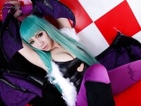 [Cosplay] [nonsummerjack (non)] - TAG COMMUNICATION (The King of Fighters, Darkstalkers)