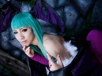 [Cosplay] [nonsummerjack (non)] - TAG COMMUNICATION (The King of Fighters, Darkstalkers)