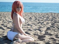 [Cosplay] Yoshinobi - Bikini Honoka (Beach Pool Ver.)