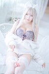 [Cosplay][Zettai Ryoiki] Kuro くろ - KEMOMIMI WHITE