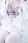 [Cosplay][Zettai Ryoiki] Kuro くろ - KEMOMIMI WHITE