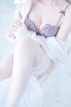 [Cosplay][Zettai Ryoiki] Kuro くろ - KEMOMIMI WHITE