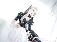 [Cosplay][Zettai Ryoiki] Kuro くろ - KEMOMIMI WHITE