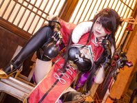 [Cosplay] 水淼Aqua - Beidou, Ningguang 北斗 凝光 (Genshin Impact)