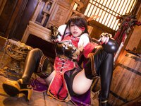 [Cosplay] 水淼Aqua - Beidou, Ningguang 北斗 凝光 (Genshin Impact)