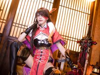 [Cosplay] 水淼Aqua - Beidou, Ningguang 北斗 凝光 (Genshin Impact)