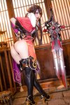 [Cosplay] 水淼Aqua - Beidou, Ningguang 北斗 凝光 (Genshin Impact)
