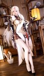 [Cosplay] 水淼Aqua - Beidou, Ningguang 北斗 凝光 (Genshin Impact)