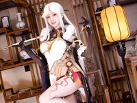 [Cosplay] 水淼Aqua - Beidou, Ningguang 北斗 凝光 (Genshin Impact)