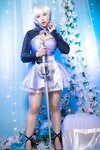 [Cosplay] Virtual Geisha - Weiss Schnee (RWBY)