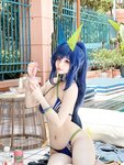 [Cosplay] Rioko 凉凉子 - Garden Swimsuit 花园 泳装