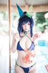 [Cosplay] Rioko 凉凉子 - Garden Swimsuit 花园 泳装