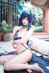 [Cosplay] Rioko 凉凉子 - Garden Swimsuit 花园 泳装