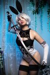 [Cosplay] Virtual Geisha - 2B Bunny (NieR_Automata)