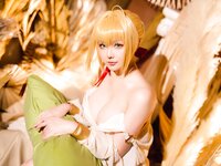 [Cosplay] Hoshilily 星之迟迟 - Nero Pajamas 尼禄睡衣 (FateEXTRA)