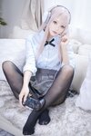 [Cosplay][Zettai Ryoiki] Kuro くろ - A gal in the same class was actually a gamer 同じクラスのギャルが実はゲーマーだった件
