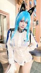 [Cosplay] Byoru - Helm Aquamarine (NIKKE)