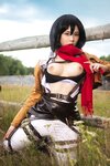 [Cosplay] Virtual Geisha - Mikasa Ackerman