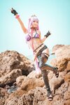 [Cosplay] Rinka Okita 沖田凜花 - BB Swimsuit ver. + YD maid ver. (Fate Grand Order)