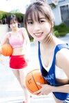 [ヤンマガWeb] ヤンマガアザーっす！牧野真莉愛 石栗奏美 YM2023年38号