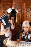 [Cosplay][nonsummerjack] non & Como こも - Manji Ruyi 萬事如意(Enamel cheongsam dress)