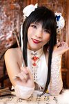 [Cosplay][nonsummerjack] non & Como こも - Manji Ruyi 萬事如意(Enamel cheongsam dress)
