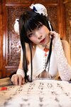 [Cosplay][nonsummerjack] non & Como こも - Manji Ruyi 萬事如意(Enamel cheongsam dress)