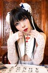 [Cosplay][nonsummerjack] non & Como こも - Manji Ruyi 萬事如意(Enamel cheongsam dress)