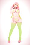 [Cosplay] Yoshinobi - Mitsuri Kanroji Lingerie