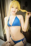 [BLUECAKE] Jeong Jenny (정제니) - Vol.2 Jenny Art Online (Bikini + Jenicization)