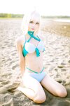 [Cosplay] Rinka Okita 沖田凜花 - Souji Okita ver. Swimsuit 沖田総司 水着ver. (Fate Grand Order)