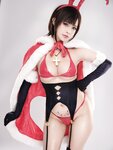 [Cosplay] PingPing 平平 - Christmas Bunny Matarou ver (Y School Heroes)