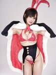 [Cosplay] PingPing 平平 - Christmas Bunny Matarou ver (Y School Heroes)