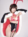 [Cosplay] PingPing 平平 - Christmas Bunny Matarou ver (Y School Heroes)