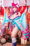 [Cosplay] Queenie Chuppy - Ahri Spirit Blossom (league of legends)