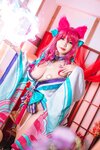 [Cosplay] Queenie Chuppy - Ahri Spirit Blossom (league of legends)