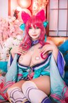 [Cosplay] Queenie Chuppy - Ahri Spirit Blossom (league of legends)