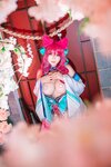 [Cosplay] Queenie Chuppy - Ahri Spirit Blossom (league of legends)