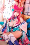 [Cosplay] Queenie Chuppy - Ahri Spirit Blossom (league of legends)