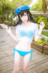 [Cosplay] Rinka Okita 沖田凜花 & Miyana 咪呀 - Birthday Swimsuit 誕生日水着