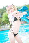 [Cosplay] Rinka Okita 沖田凜花 & Miyana 咪呀 - Birthday Swimsuit 誕生日水着