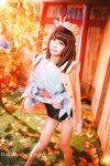 [Cosplay] Rinka Okita 沖田凜花 - Nadeshiko Sengoku (Bakemonogatari) 千石撫子 (化物語)