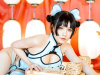 [Cosplay] PingPing 平平 - Qipao (Cheongsam)