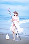 [Cosplay] 二佐Nisa 泰拉夏日纪事 艾雅法拉泳装