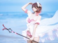 [Cosplay] 二佐Nisa 泰拉夏日纪事 艾雅法拉泳装