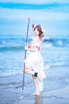 [Cosplay] 二佐Nisa 泰拉夏日纪事 艾雅法拉泳装