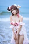 [Cosplay] 二佐Nisa 泰拉夏日纪事 艾雅法拉泳装
